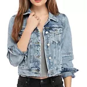 Free People Rumors Denim Jacket